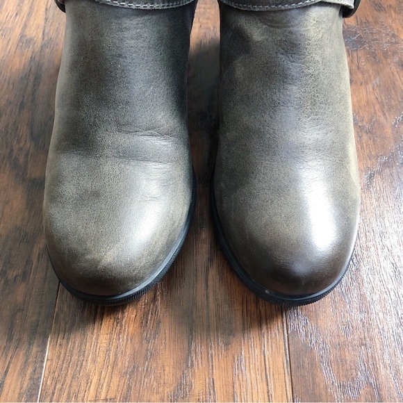 SOREL • Joan of Arctic Wedge II bootie buckle Quarry leather grey ankle short - Picture 6 of 13